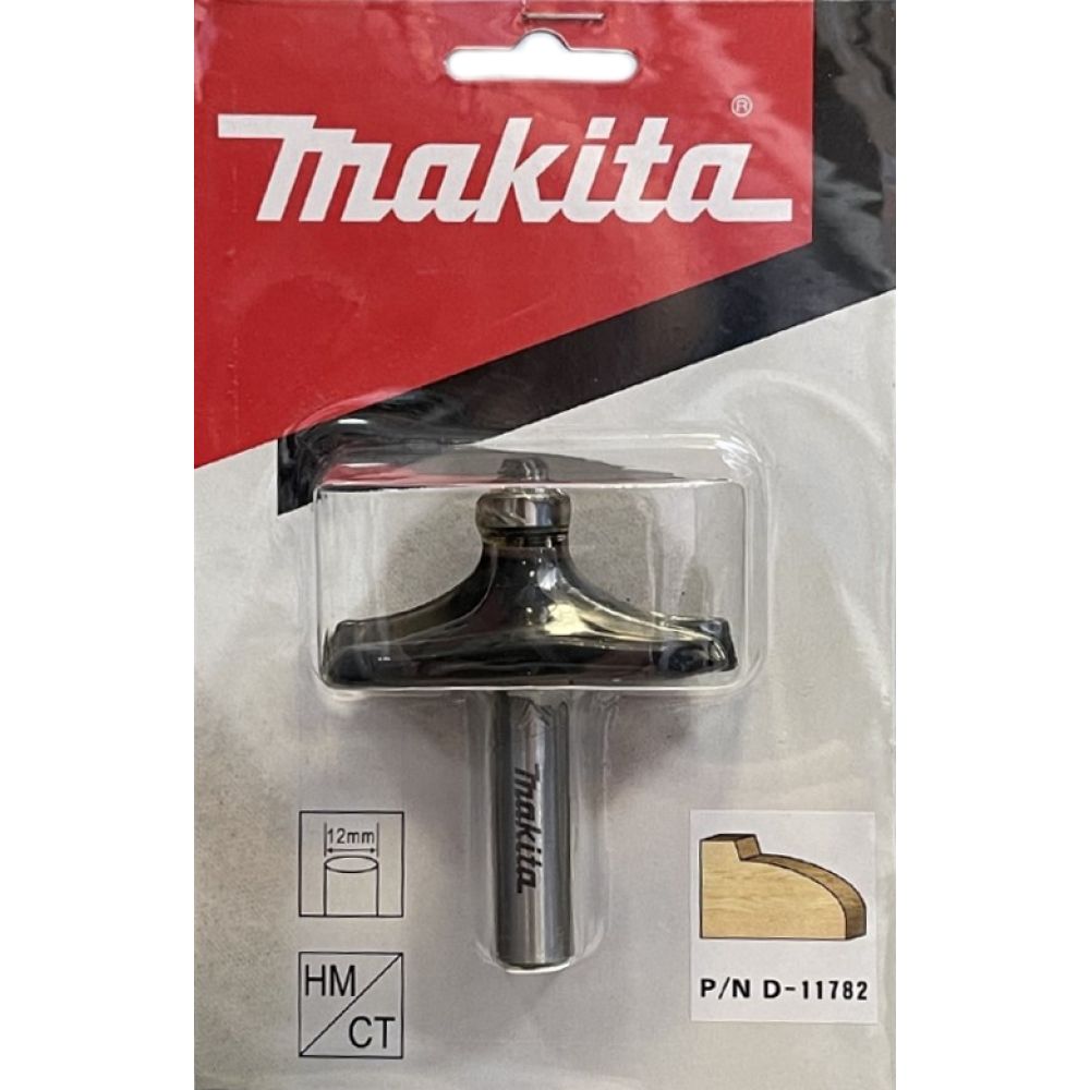 Фреза фигирейная горизонтальная Makita 63, 5х19х12х45х2Т, D-11782