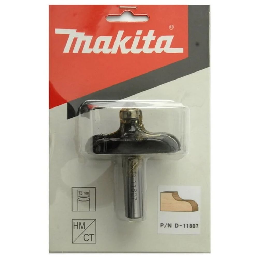Фреза фигирейная горизонтальная Makita "S-образная" 63.5х19х12х38х2Т, D-11807