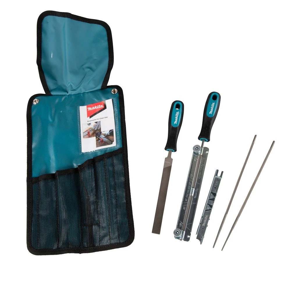 Набор для заточки цепи Makita, в сумке, D-72160