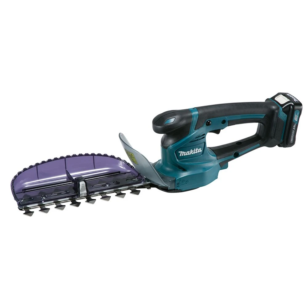 Аккумуляторный кусторез Makita, 12 В, 20 см, с АКБ 2 Ач и ЗУ, UH201DWA