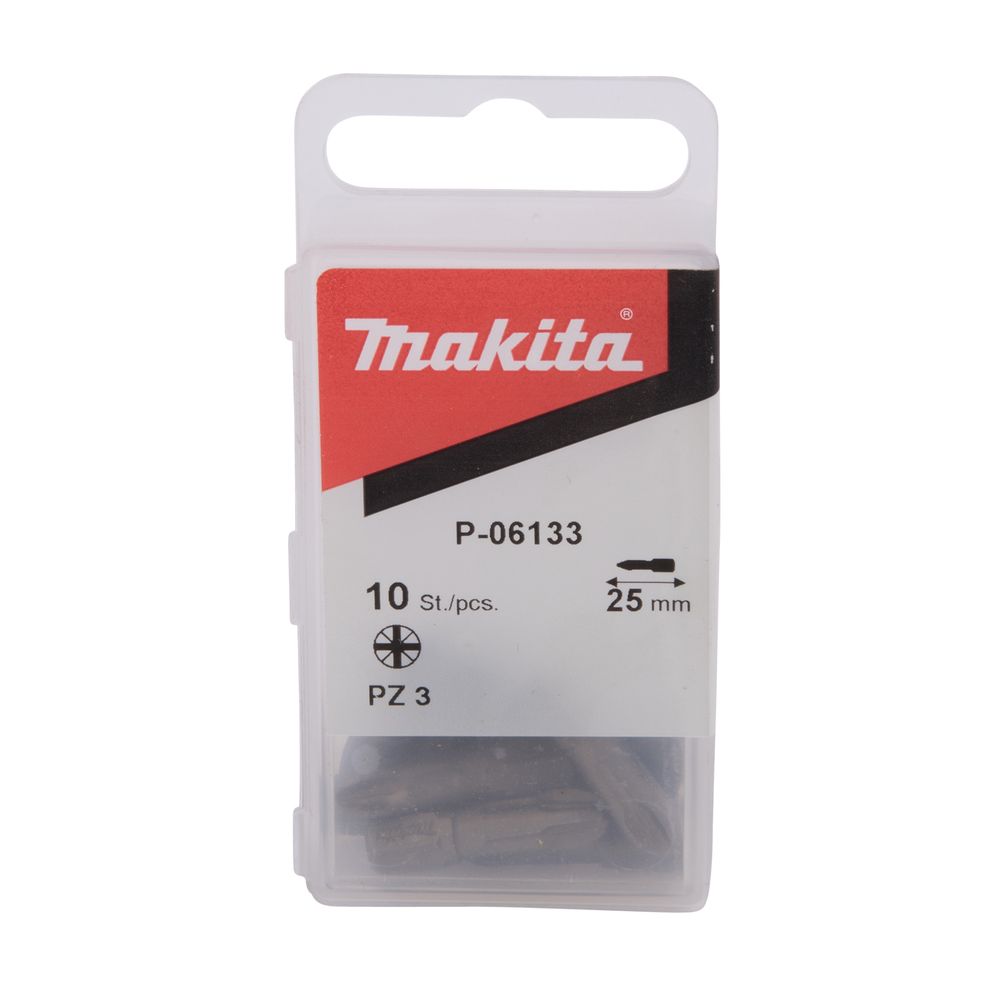 Насадка Makita PZ3, 25 мм, C-form, 10 шт., P-06133