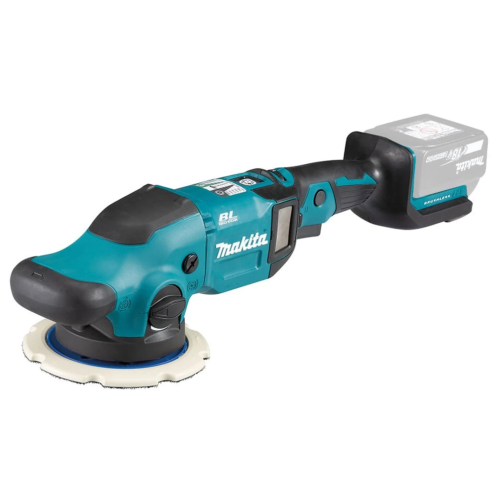 Аккумуляторная эксцентриковая шлифовальная машина Makita LXT, 18 В, 150 мм, 790 об/мин, без АКБ и З/У, DPO600Z
