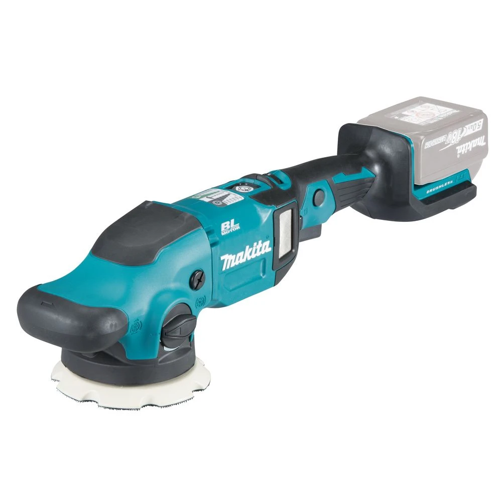 Аккумуляторная эксцентриковая шлифовальная машина Makita LXT, 18 В, 125 мм, 790 об/мин, без АКБ и З/У, DPO500Z