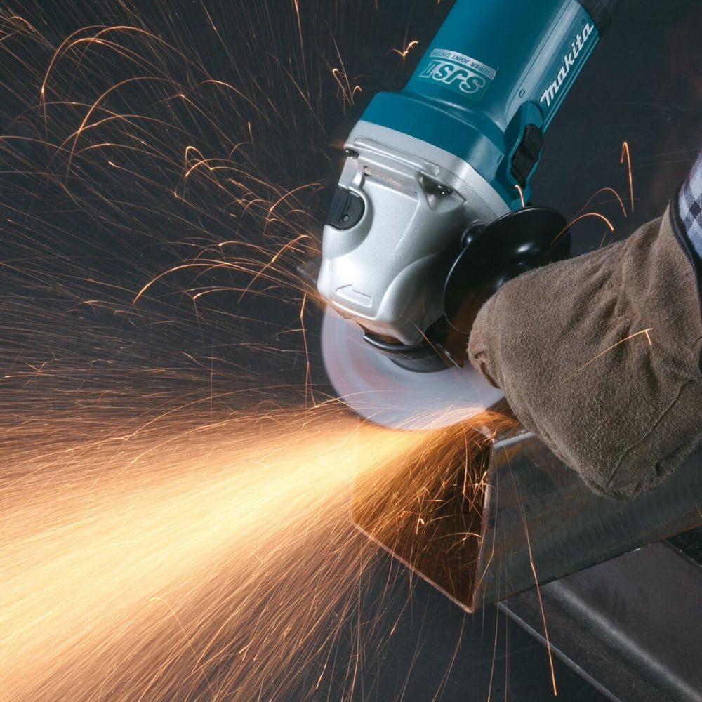 Угловая шлифмашина Makita GA5040C, 1400 Вт, 125 мм, 11000 об/мин
