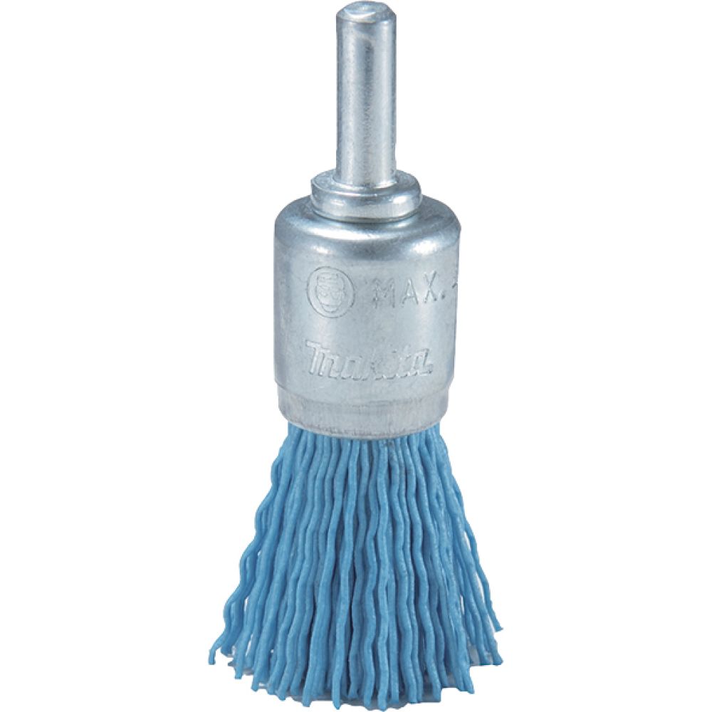 Щетка нейлоновая кистевая Makita (d12 мм, синяя, G240, 6 мм), D-45705