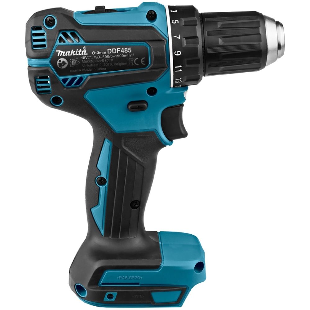 Аккумуляторный набор Makita, 18 В: гайковерт DTW300 + дрель-шуруповерт DDF485, с 2 АКБ 5 Ач и ЗУ, в кейсе