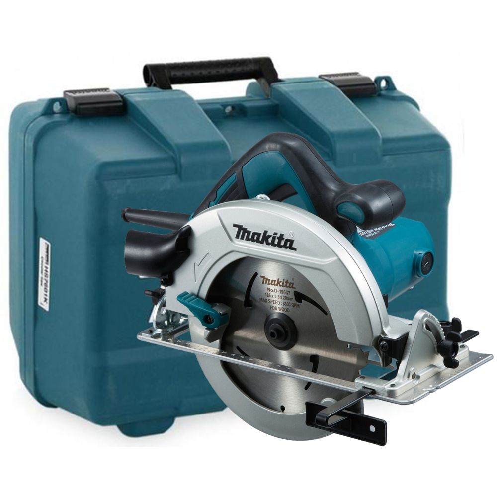 Дисковая пила Makita HS7601K, 1200 Вт, 190 мм, 4500 об/мин, в кейсе