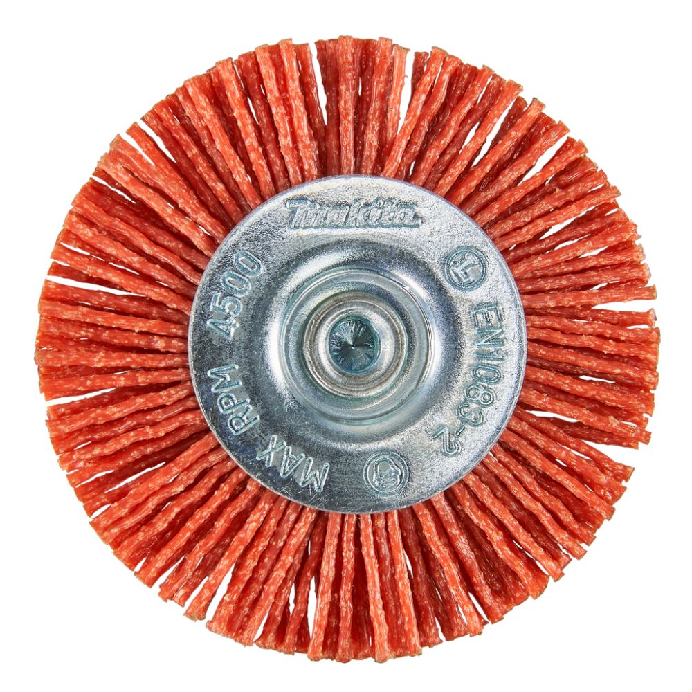 Щетка нейлоновая дисковая Makita 63 мм, (D-45587)