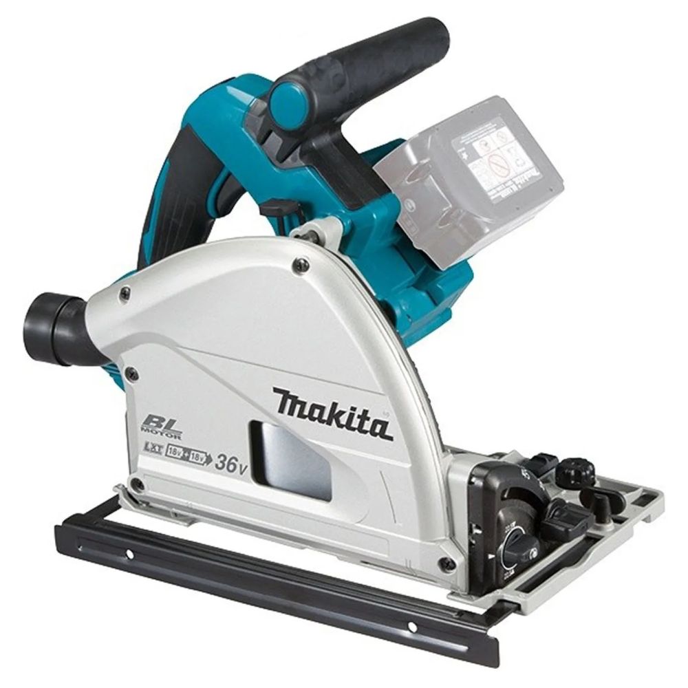 Аккумуляторная дисковая пила Makita DSP601ZU, 18 В, 165 мм, 6300 об/мин, без АКБ и ЗУ