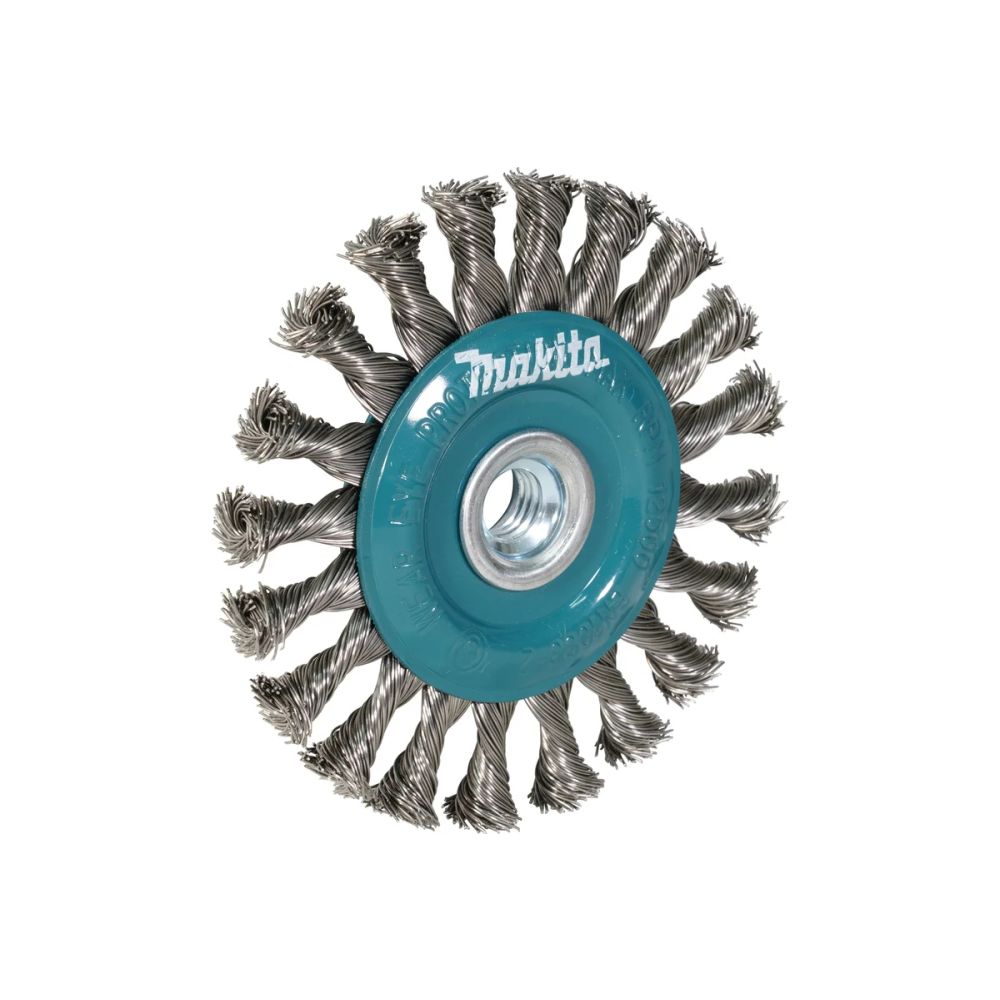 Щетка проволочная дисковая Makita 115 мм, M14x2, D-77534