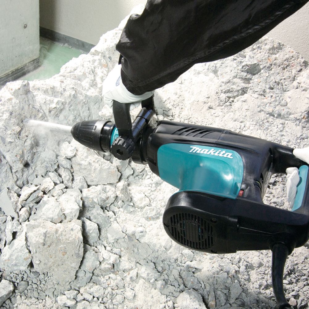 Набор электроинструмента Makita: угловая шлифмашина GA5090X01 + отбойный молоток HM1203C (ACSET-44)