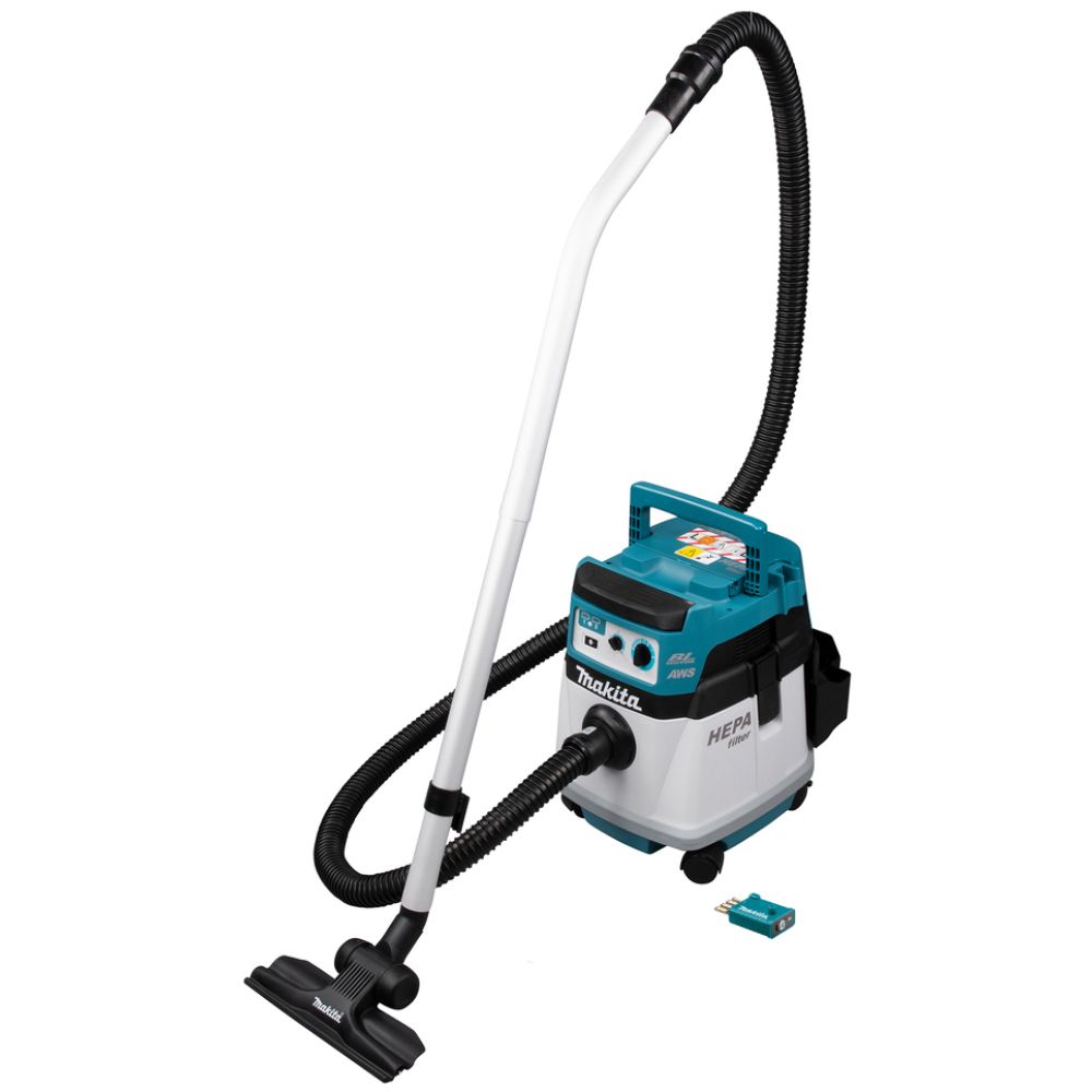 Аккумуляторный пылесос Makita DVC157LZX3, 2x18 В, 15 л, без АКБ и ЗУ