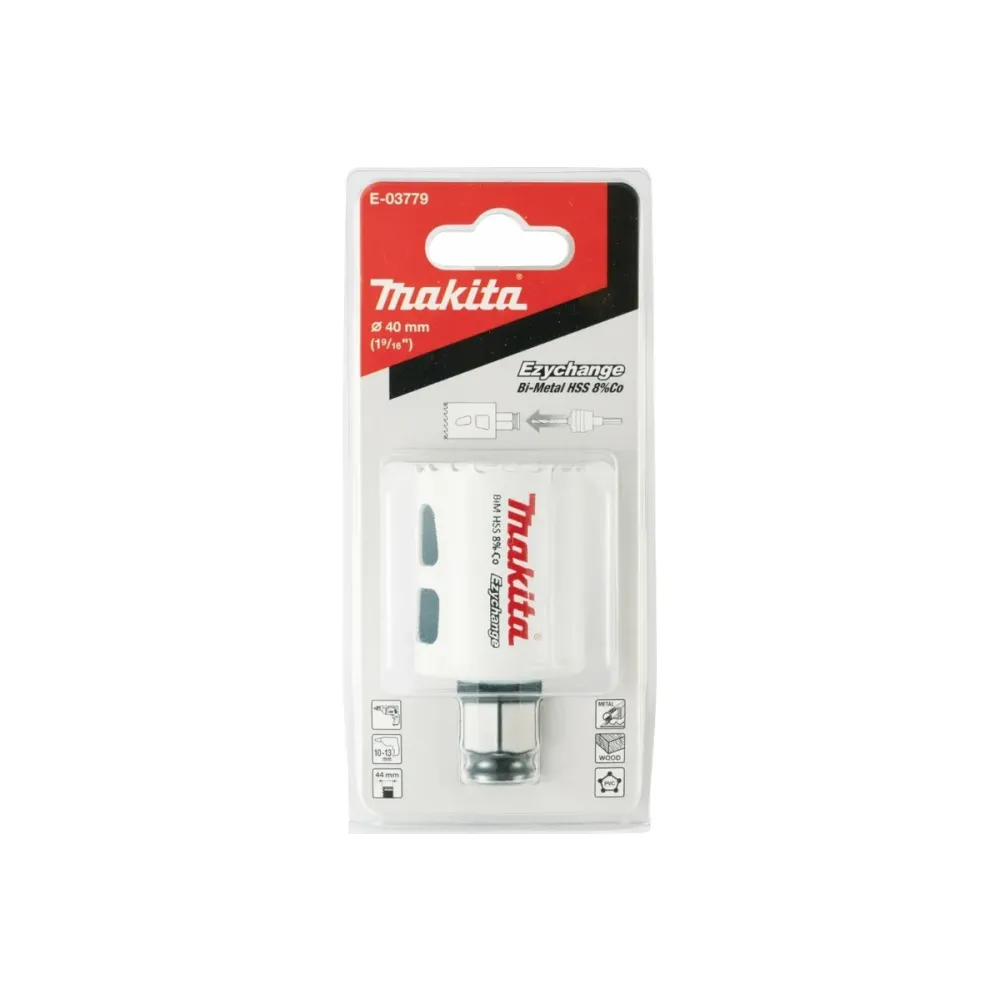 Коронка Makita BI-M Ezychange, 40x44 мм (E-03779)