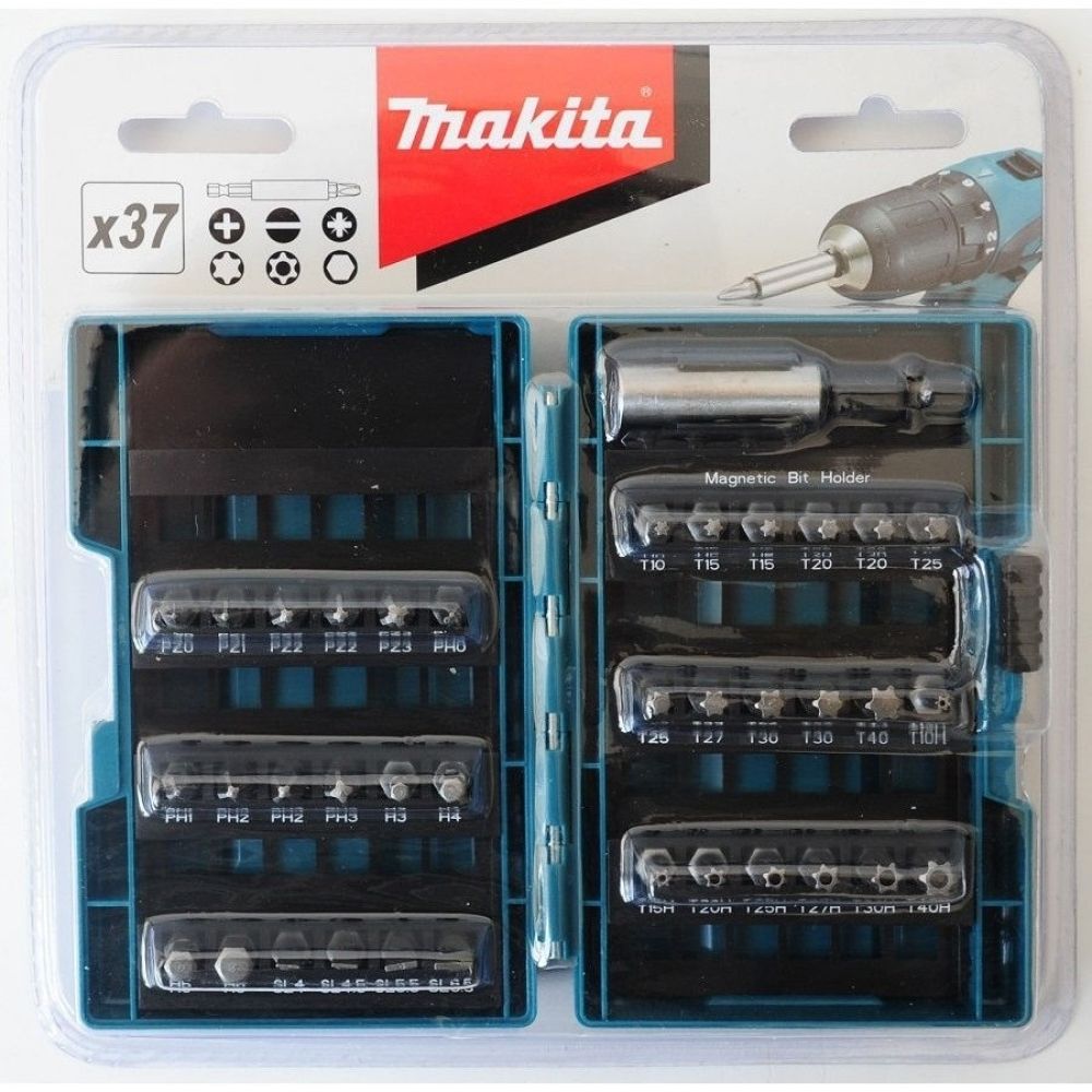 Набор насадок Makita (37 шт. в наборе), B-28606