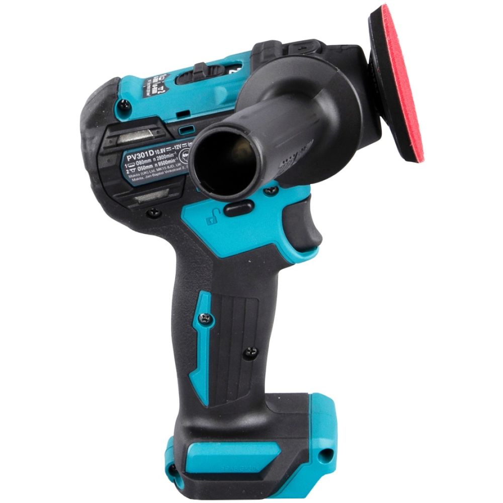 Аккумуляторная полировально-шлифовальная машина Makita PV301DZ, 12 В, 75 мм, 9500 об/мин, без АКБ и ЗУ