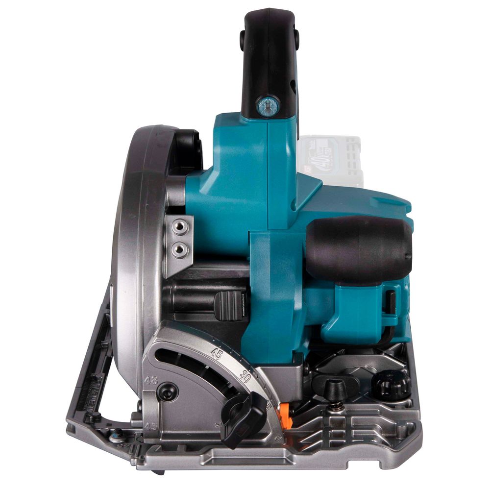 Набор Makita: аккумуляторная дисковая пила HS004GZ01, 40 В, 190 мм, 6000 об/мин + АКБ BL4040, 40 В, 4 Ач + быстрое ЗУ DC40RA, PT1033