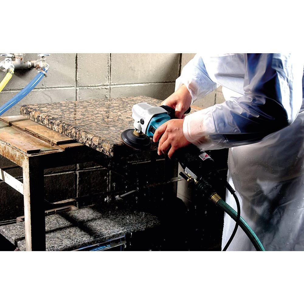 Полировальная машина Makita PW5000CH, с подачей воды, 900 Вт, 4000 об/мин