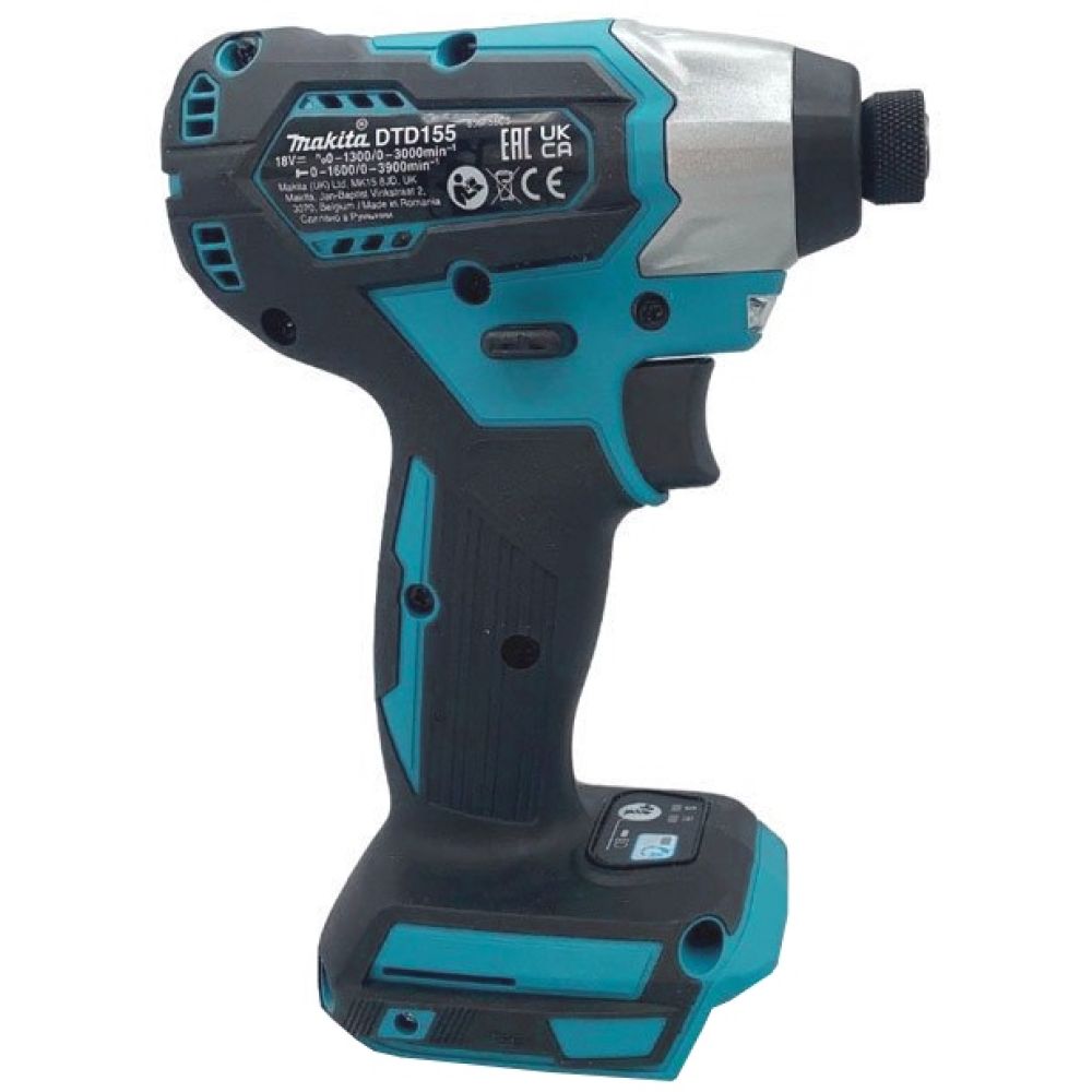 Аккумуляторный шуруповерт Makita DTD155ZJ, 18 В, 135 Нм, 3900 уд/мин, без АКБ и ЗУ, в кейсе MakPac