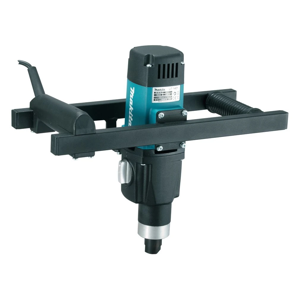 Дрель-миксер Makita 2-х скоростной, 450 об/мин, М14, 1300 Вт, 140 мм, UT1401