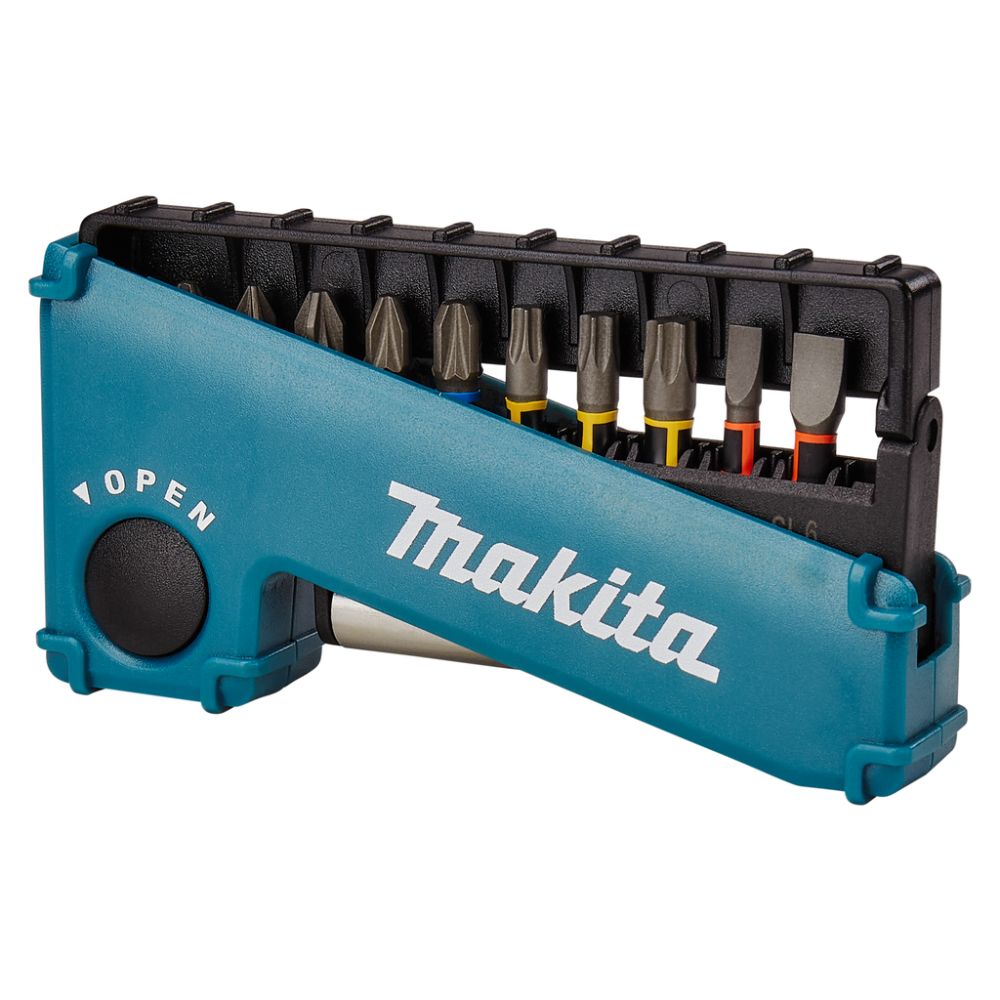 Набор насадок Makita Impact Premier 11 шт., 25мм, C-form (PH, PZ, T, магнитный держатель) , E-03573
