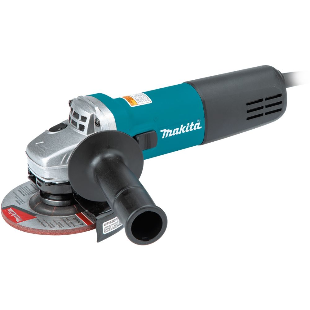 Угловая шлифмашина Makita 9557HNR, 840 Вт, 115 мм, 11000 об/мин