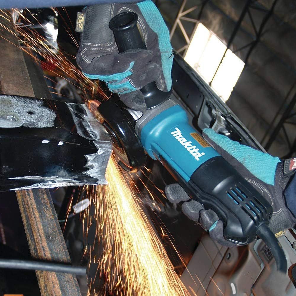 Угловая шлифмашина Makita 9557HNR, 840 Вт, 115 мм, 11000 об/мин