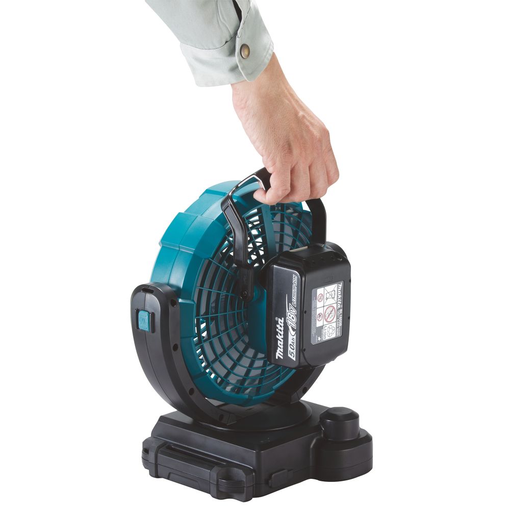 Аккумуляторный вентилятор Makita DCF102Z, 180 мм, 4.6 м³/мин, без АКБ и ЗУ