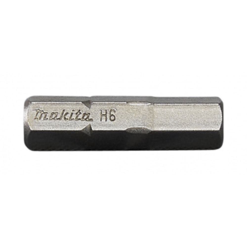 Бита Makita HEX6.0, 25 мм, HEX, 3 шт. (B-23721)
