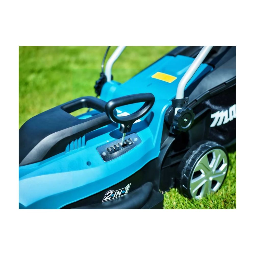 Газонокосилка электрическая Makita ELM4120, 1600 Вт, 3400 об/мин, 45 л