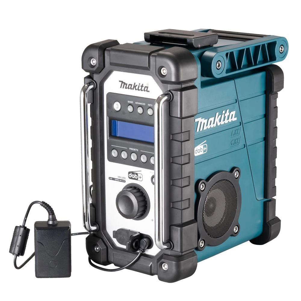 Аккумуляторный радиоприемник Makita CXT/LXT, 12В/18В, с возможностью работы от сети, без АКБ и ЗУ, DMR110N