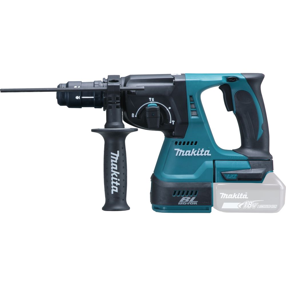 Аккумуляторный перфоратор Makita DHR243Z, 18В, 2 Дж, SDS-plus, без Акб и ЗУ