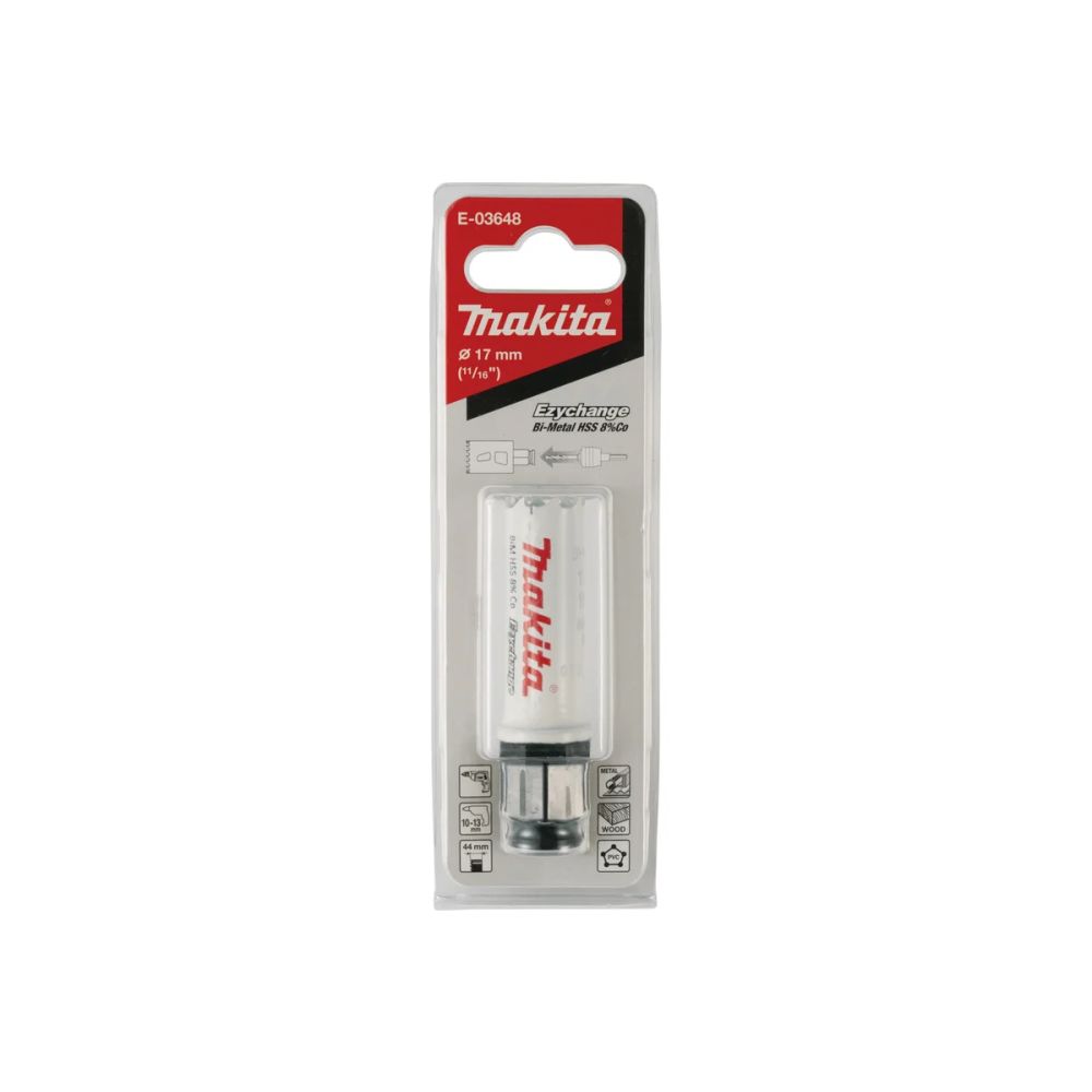 Коронка Makita BI-M Ezychange, 17x44 мм (E-03648)
