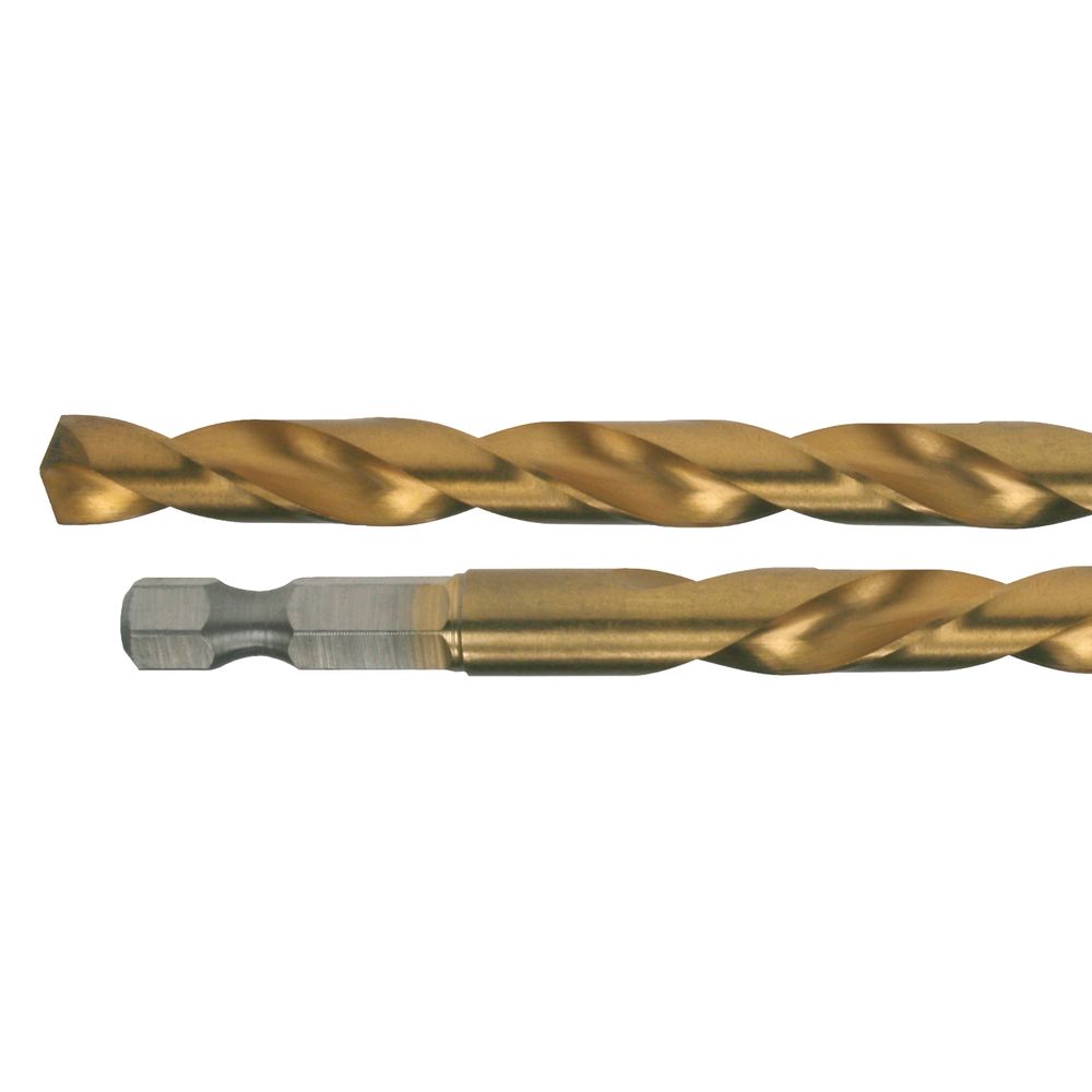 Сверло по металлу Makita HSS-TiN 6x57x113, 1/4", D-14978