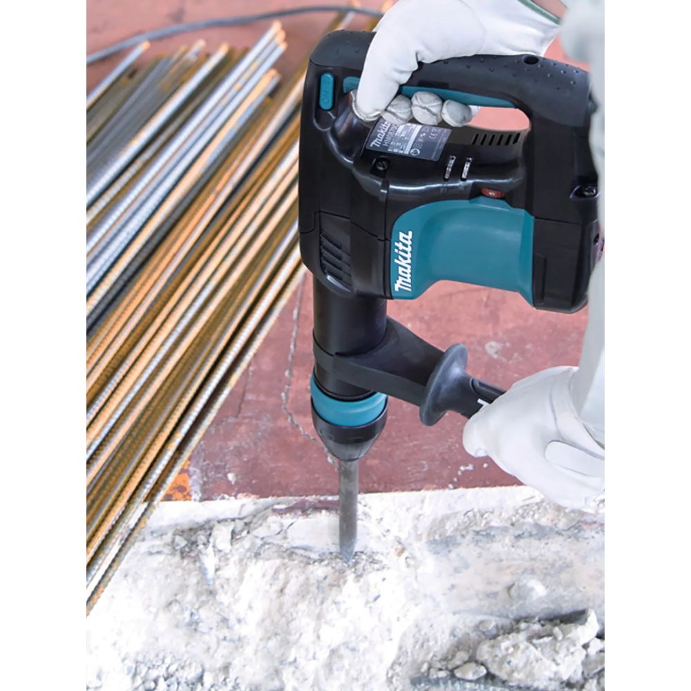 Отбойный молоток Makita HM0870C, 1100 Вт, 7.6 Дж, 2650 уд/мин, в кейсе