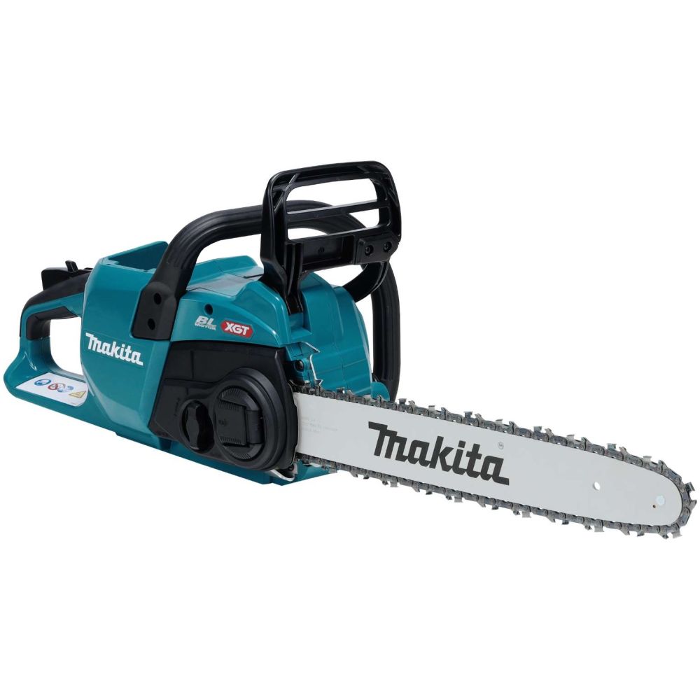 Аккумуляторная цепная пила Makita UC023GT101, 40 В, 40 см, 25.5 м/с, с АКБ 5 Ач и ЗУ