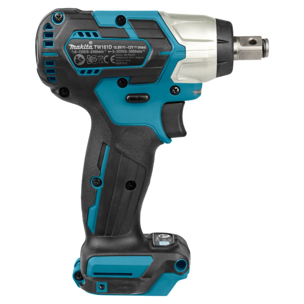 Аккумуляторный ударный гайковерт Makita TW161DZ, 12 В, 165 Нм, 3600 уд/мин, без АКБ и ЗУ