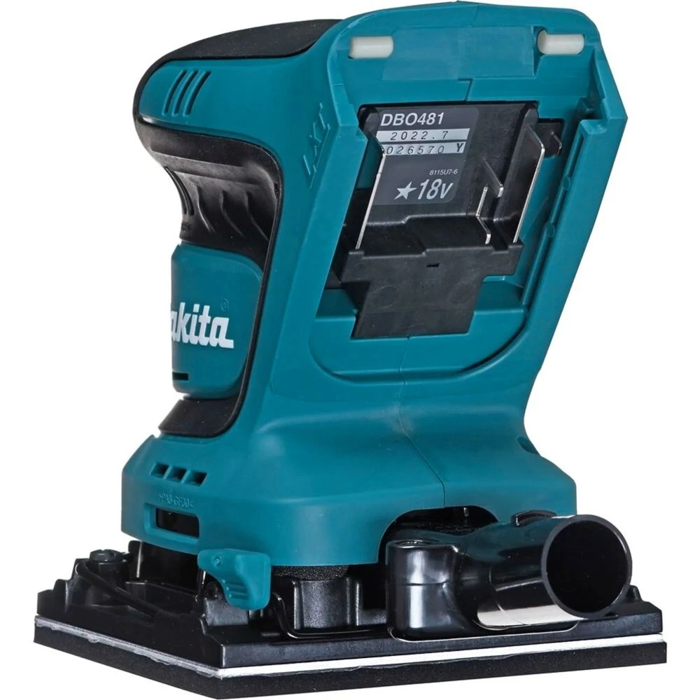 Аккумуляторная плоскошлифовальная машина Makita DBO481Z, 18 В, 14000 кол/мин, без АКБ и ЗУ