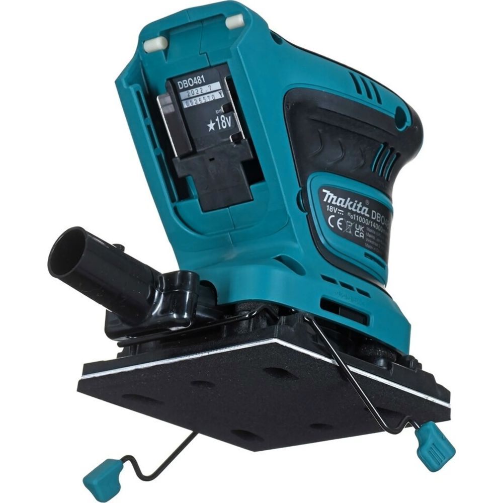Аккумуляторная плоскошлифовальная машина Makita DBO481Z, 18 В, 14000 кол/мин, без АКБ и ЗУ