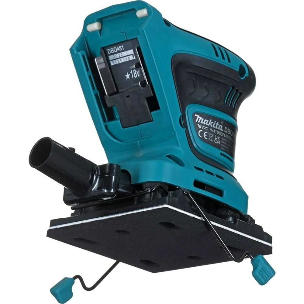 Аккумуляторная плоскошлифовальная машина Makita DBO481Z, 18 В, 14000 кол/мин, без АКБ и ЗУ
