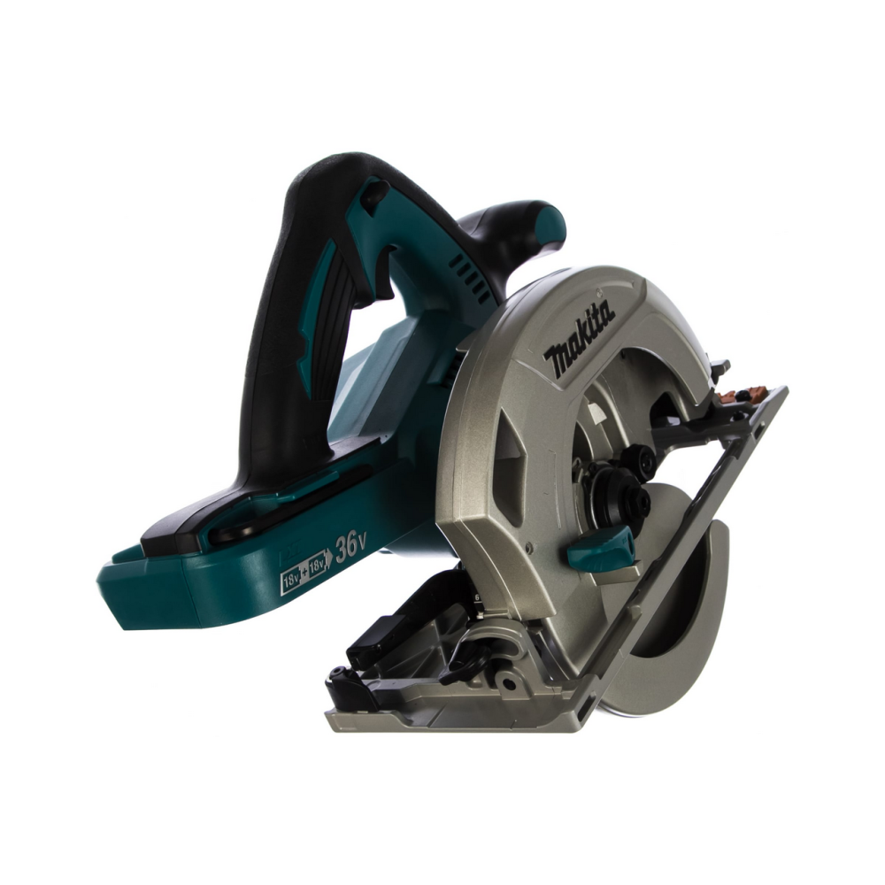 Аккумуляторная дисковая пила Makita LXT в кейсе MakPac-4 без АКБ и ЗУ, DHS710ZJ