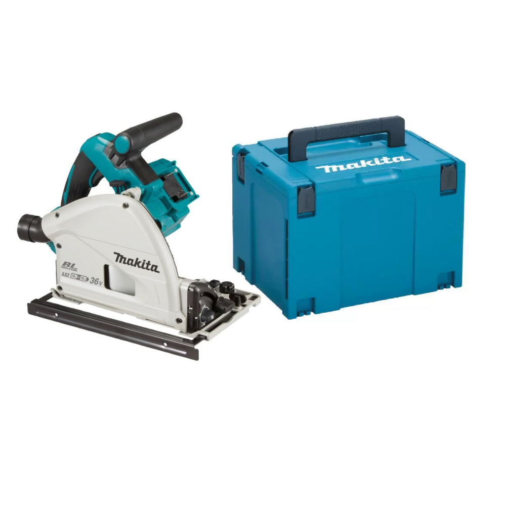 Дисковая пила Makita LXT погружная в кейсе MakPac-4 без акб и з/у, DSP600ZJ