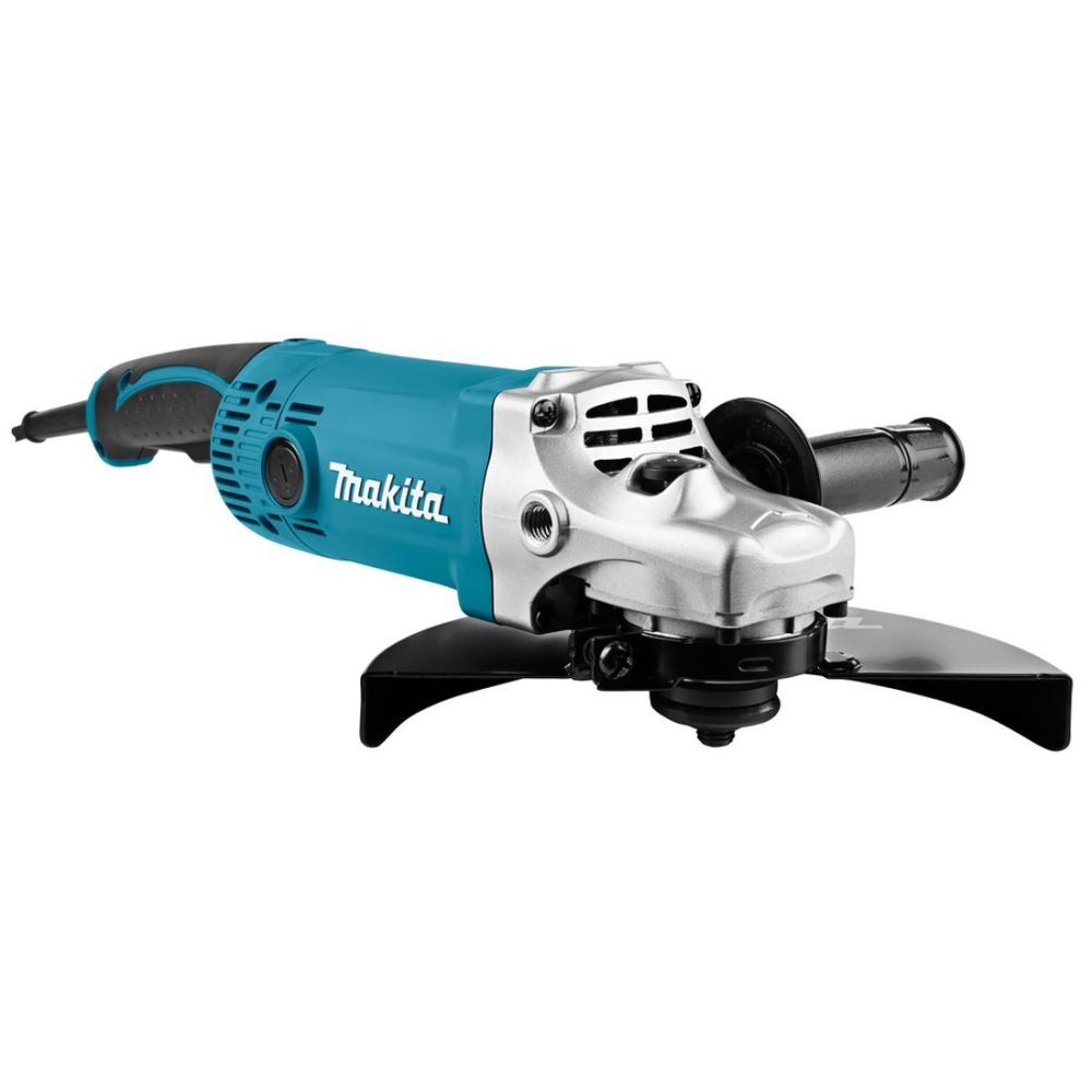 Набор Makita: угловая шлифмашина GA9050, 2000 Вт, 230 мм, 6600 об/мин + перчатки “Механик” PGH-160350-L, PT1009