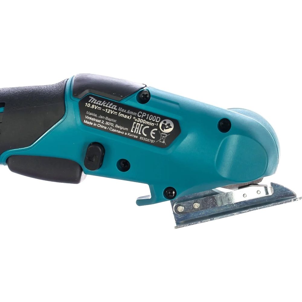 Аккумуляторные ножницы Makita CP100DZ, 12 В, , 300 об/мин, без АКБ и ЗУ