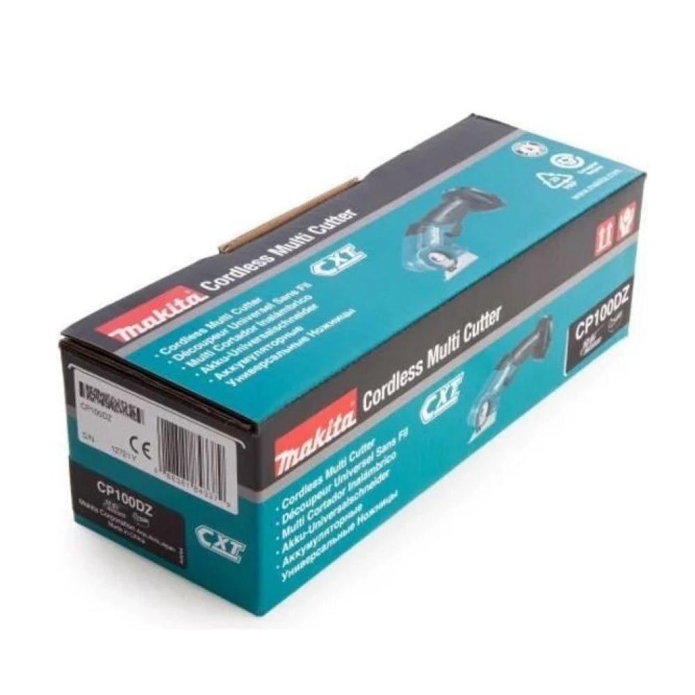 Аккумуляторные ножницы Makita CP100DZ, 12 В, , 300 об/мин, без АКБ и ЗУ