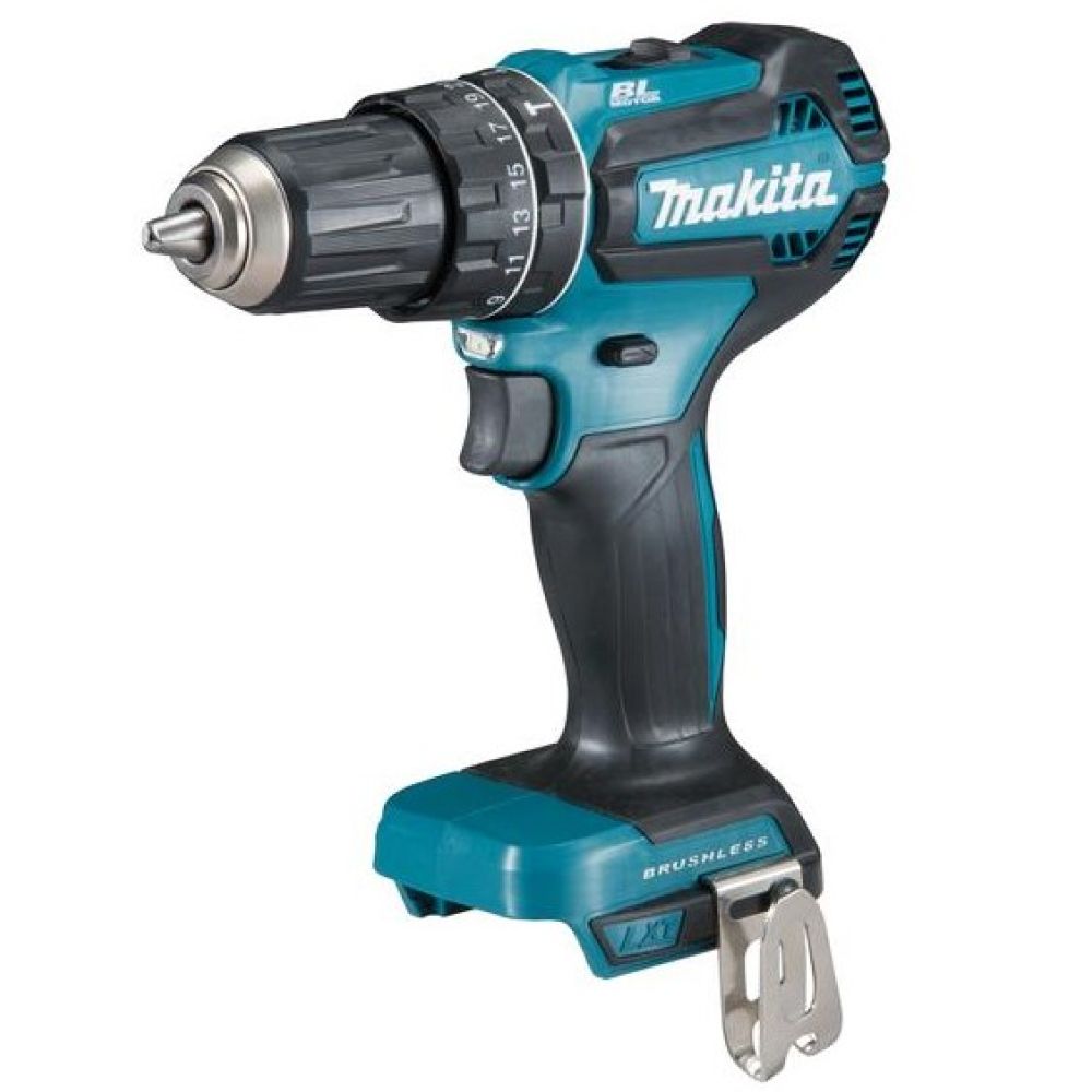 Аккумуляторная ударная дрель-шуруповерт Makita DHP485ZJ, 18 В, 1900 об/мин, 28500 уд/мин, без АКБ и ЗУ, в кейсе MakPac
