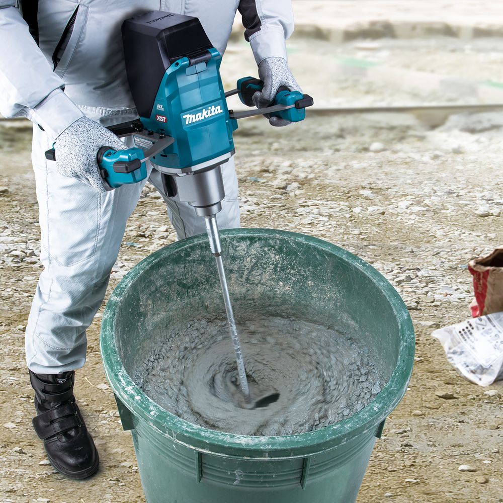 Аккумуляторный строительный миксер Makita UT001GZ02, 40 В, 920 об/мин, без АКБ и ЗУ