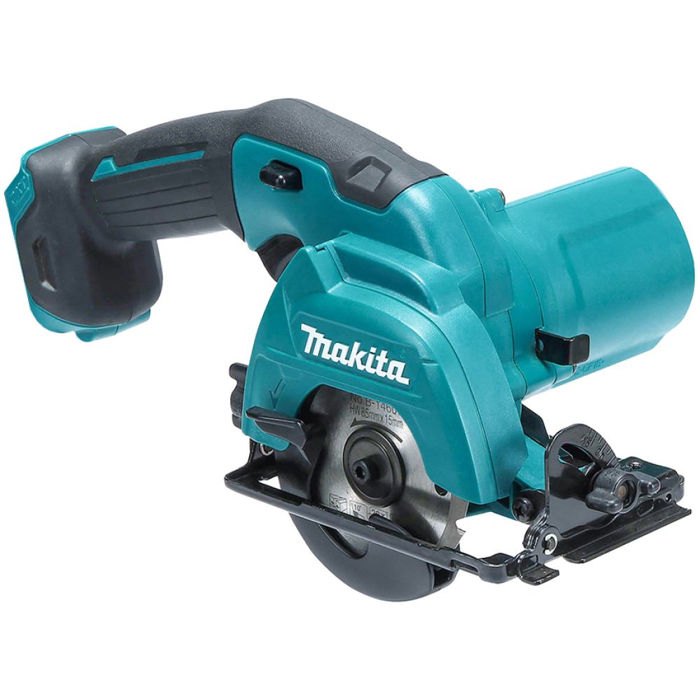 Аккумуляторная дисковая пила Makita HS301DWAE, 12 В, 85 мм, 1500 об/мин, с 2 АКБ 2 Ач и ЗУ, в кейсе