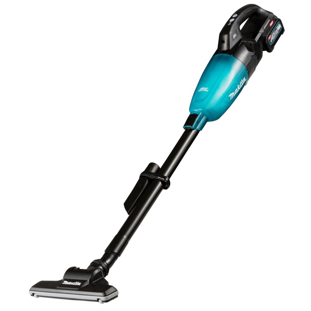 Аккумуляторный пылесос Makita CL001G, 40 В, 0.73 л, с АКБ 4 Ач, без ЗУ (DUST-KITM4)