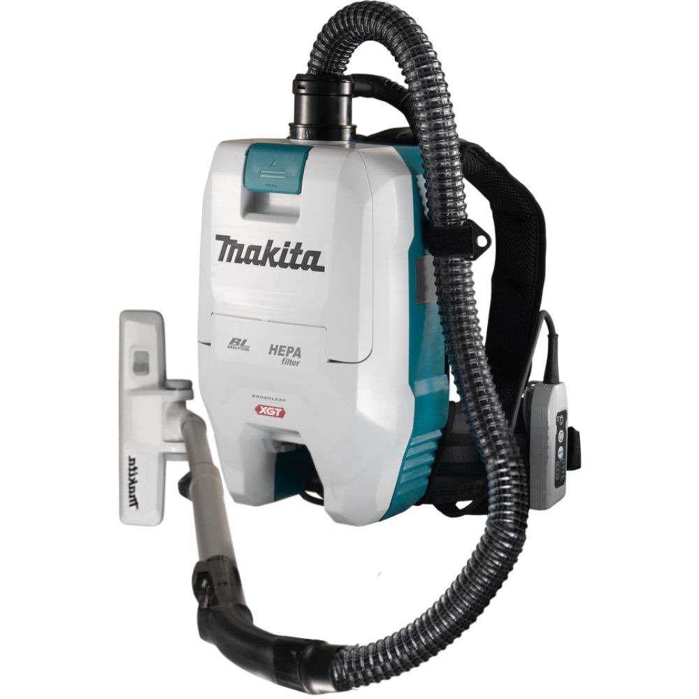 Аккумуляторный ранцевый пылесос Makita VC008GZ09, 40 В, 2 л, без АКБ и ЗУ