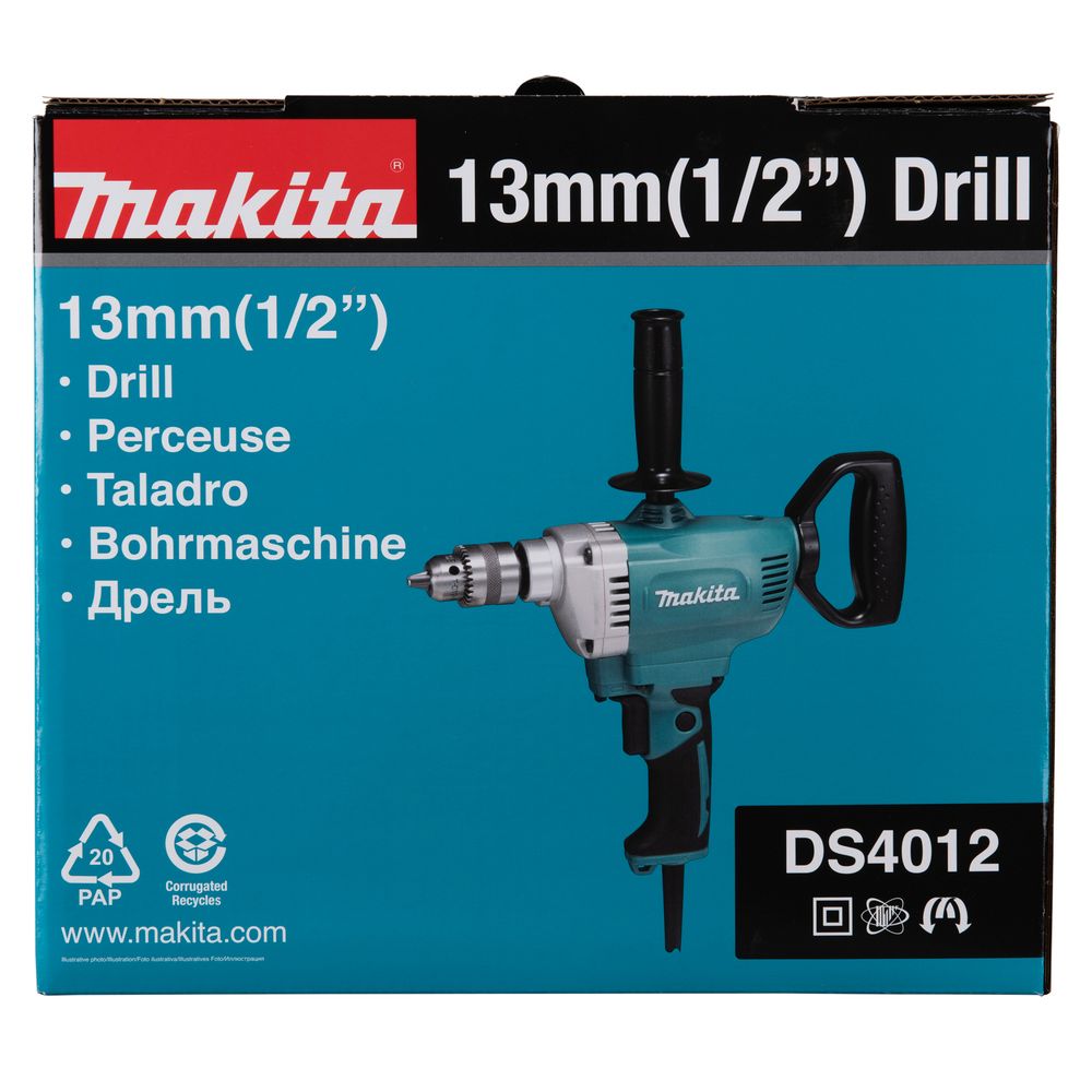 Дрель-миксер Makita DS4012, 750 Вт, 600 об/мин